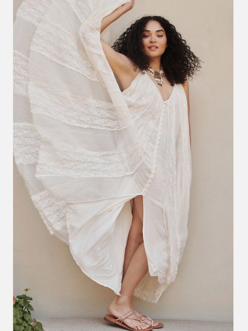 New Free People Sweet Sea Maxi Dress Size Small MSRP: $400
